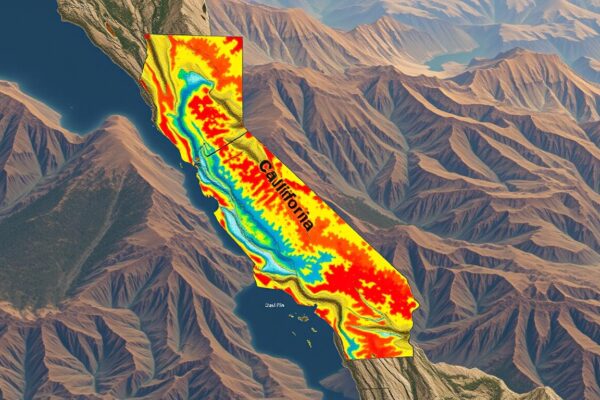 california fires map